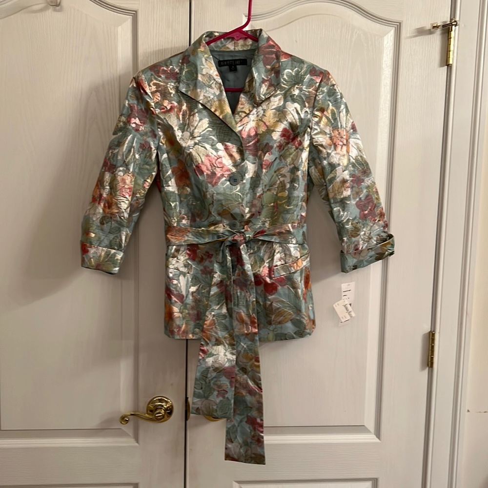 Jacket floral print